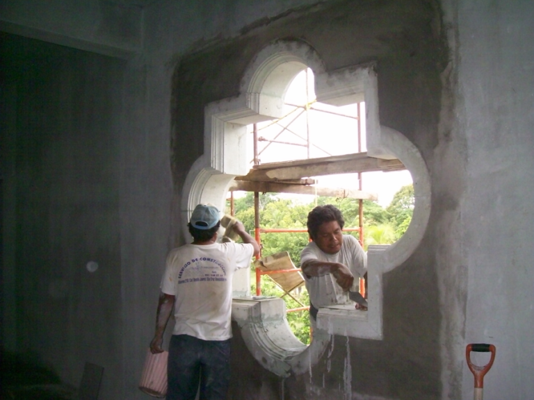 Restauración parroquia interior 3